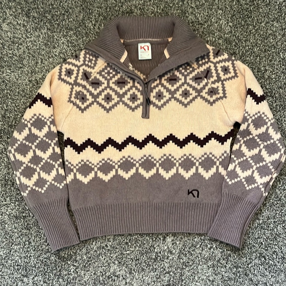 Kari Traa Wool Sweater Small